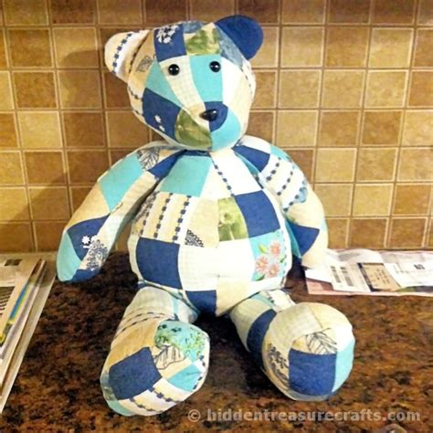 Printable free memory bear pattern pdf uploaded by admin on wednesday, january 27th, 2021. How to Make a Memory Bear | Hidden Treasure Crafts and ...