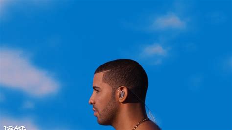 Side Face Of Drake In Blue Sky Background Hd Drake Wallpapers Hd