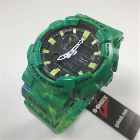 In addition, this includes a watch that stops working, or does not function the way it should. Casio G-Shock G-Lide Analog Digital Watch GAX100MB-3A