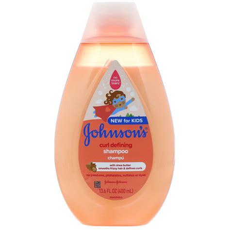 Johnsons Baby Kids Curl Defining Shampoo 136 Fl Oz 400 Ml Iherb