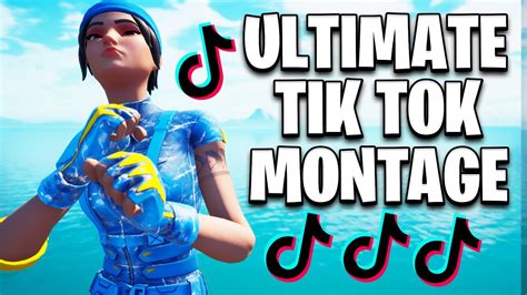 the ultimate tiktok fortnite montage 🔥 youtube