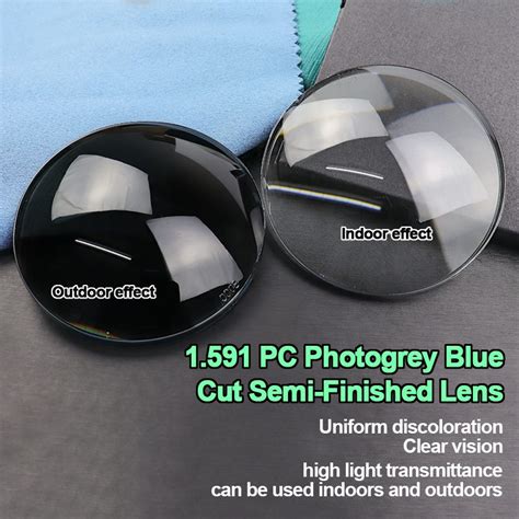 Sf Semi Finied Lens 1 591 Pc Polycarbonate Lens Uc Hc Hmc Shmc Uv420 Anti Hurmful Light
