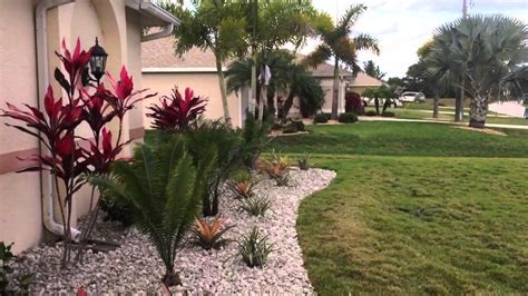 Tropical Landscaping Ideas For Front Yard