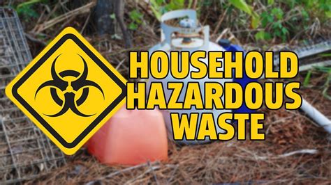 Cumberland County Announces Household Hazardous Waste Disposal Events