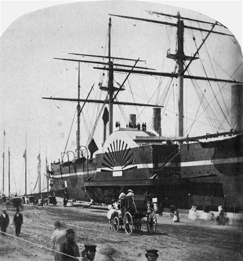 Scott russell and brunel on the isle of dogs. SS Great Eastern was an iron sailing steam ship... - LEGACY-OF