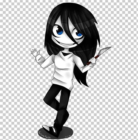 Jeff The Killer Creepypasta Chibi Anime Png Clipart Anime Black Black Hair Brown Hair