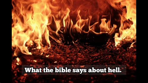 What The Bible Says About Hell Youtube