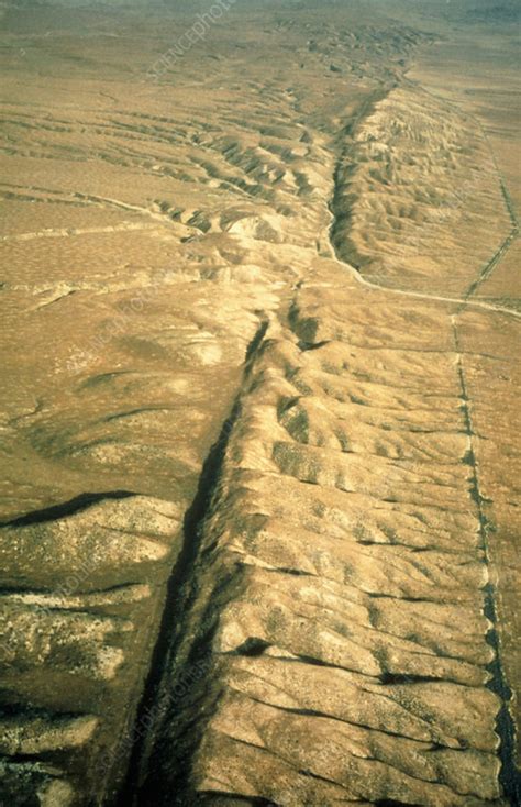 Aerial Photo Of The San Andreas Fault Stock Image E3650032
