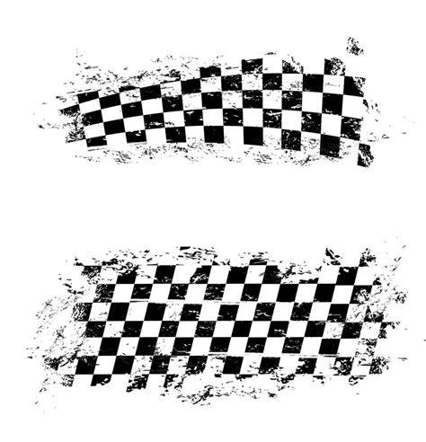 Motorsport Race Grunge Checkered Flag Background 20402119 Vector Art At