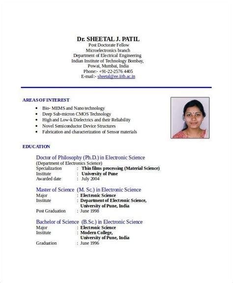 If u are in need of urgent. Resume Format India - Resume Templates | Engineering ...