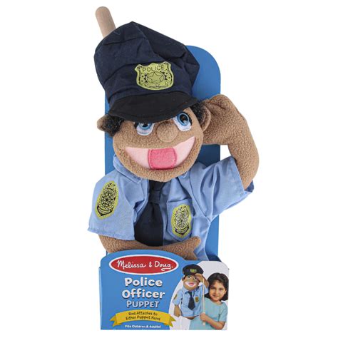 Melissa And Doug Police Officer Puppet 15 X 5 X 6 12 Inches Ages 3