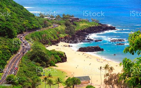 North Shore Oahu Hawaii Beach Scenic Stock Photo Download Image Now