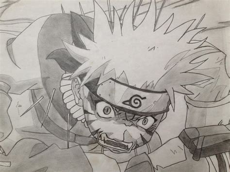 Kyuubi Naruto Drawing By I Xiro I On Deviantart