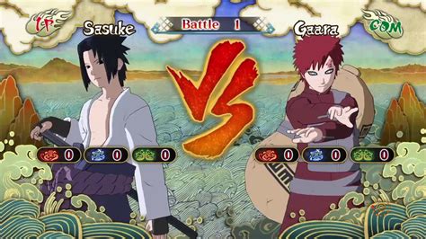 Sasuke Vs Gaara Naruto Ultimate Storm 3 Youtube