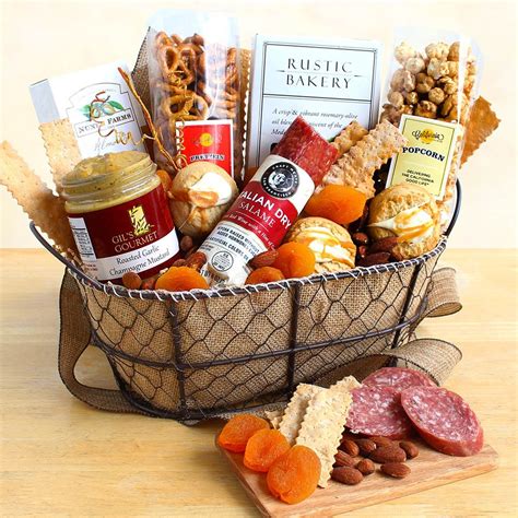 We did not find results for: Rustic Gourmet Snacks in a Food Gift Basket by ...