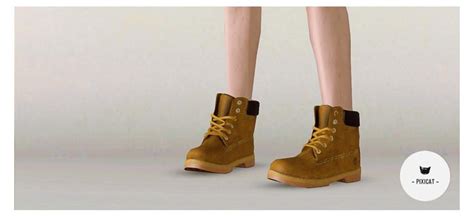 Pixicat — Timberland Boots Available For Maleyaa And Sims 4