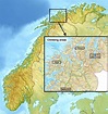 Tromso Norway map - Tromsø Norway map (Northern Europe - Europe)