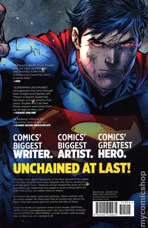Superman Unchained Tpb 2016 Dc Comic Books