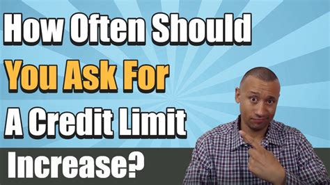 My credit card limit increase. How Often Should You Ask For A Credit Limit Increase From Your Credit Card Company? - YouTube