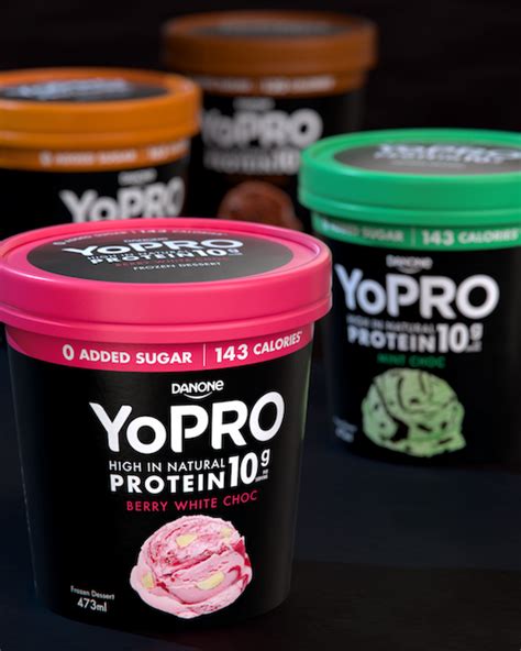 Danone Releases High Protein Yopro Frozen Dessert Tubs Inside Fmcg