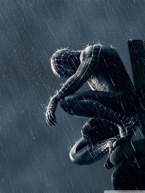 Black Suit Spiderman Sam Raimi 518645 Hd Wallpaper And Backgrounds