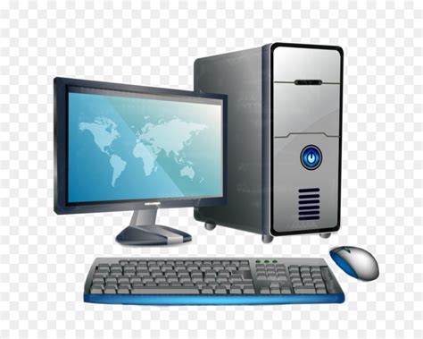 Laptop Desktop Computers Clip Art Desktop Pc 1024797 Transprent Png