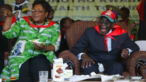 Zimbabwe Ruling Party Expels Mugabe Rival Joyce Mujuru Bbc News