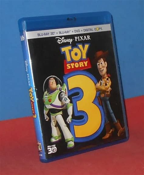 Disneypixar Toy Story 3 3d Blu Ray Blu Raydvd 2011 5 Disc Set