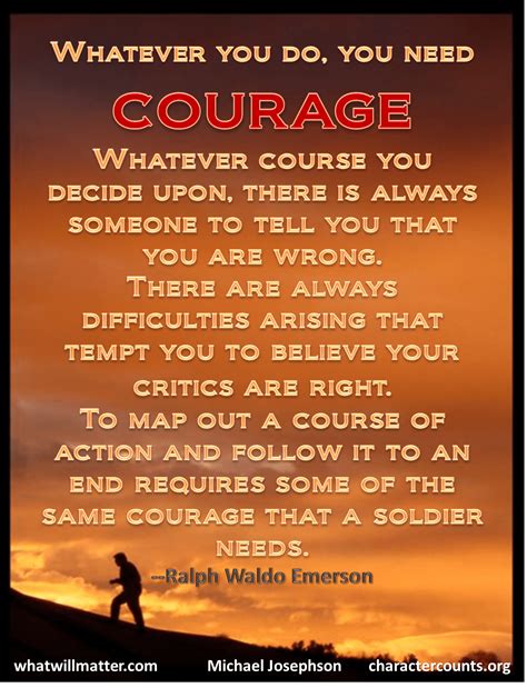 Images And Words Of Courage What Will Matter
