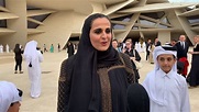 Sheikha al Mayassa Bint Halas al Thani welcomes the first visitors of ...