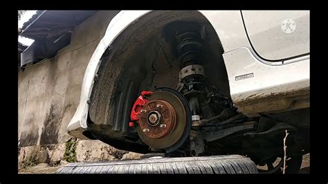 Pasang Spacer Bantalan Peninggi Shock Breaker Depan Toyota Agya YouTube