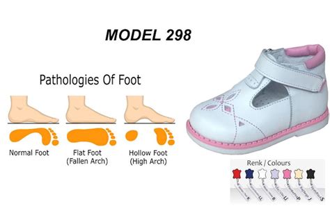 Etkin Medical Kids Arch Support Shoes For Flat Feet Model 298 Product