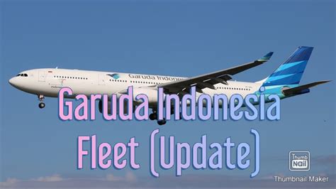 Garuda Indonesia Fleet Updated Youtube
