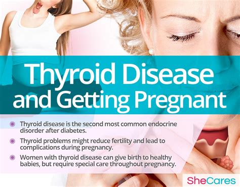 thyroid disease and getting pregnant shecares
