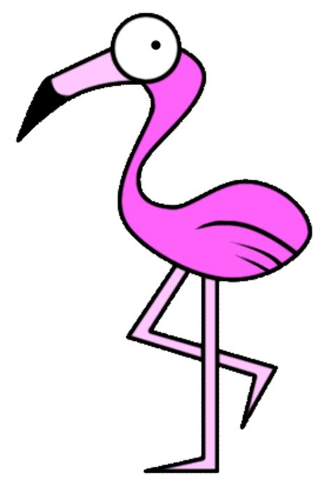 Download High Quality Flamingo Clipart Cartoon Transparent