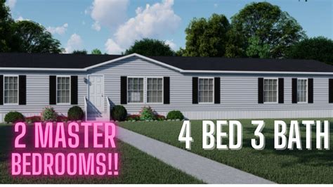 Double Wide Mobile Homes With 2 Master Bedrooms Clinicalmoms