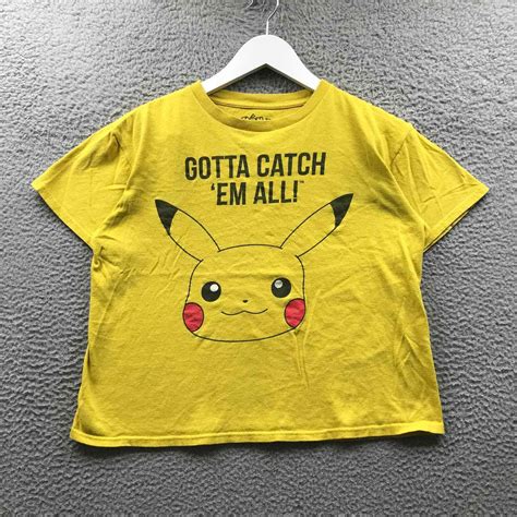 pokemon gotta catch em all t shirt womens medium m … gem