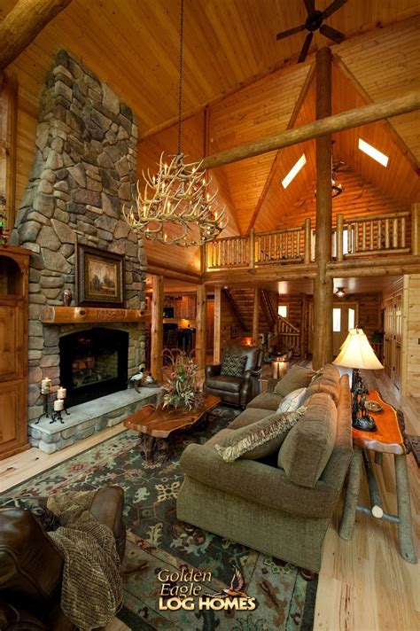 golden eagle log  timber homes log home cabin