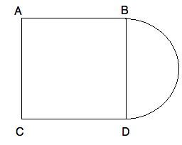 How do you find the area of a semicircle? How to find the area of a square - GRE Math