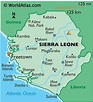 Mapas de Sierra Leona - Atlas del Mundo