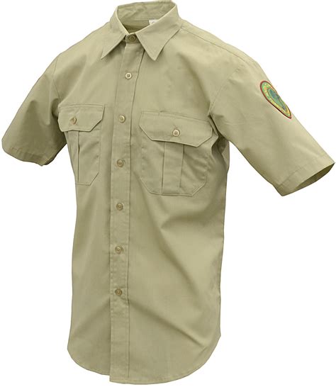 Mens Poly Cotton Short Sleeve Field Shirt