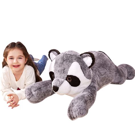 Buy Ikasa Giant Raccoon Stuffed Animal Plush Toylarge Racoon Cute