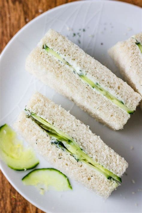 Easy Cucumber Sandwiches With Cream Cheese My Active Kitchen Cream