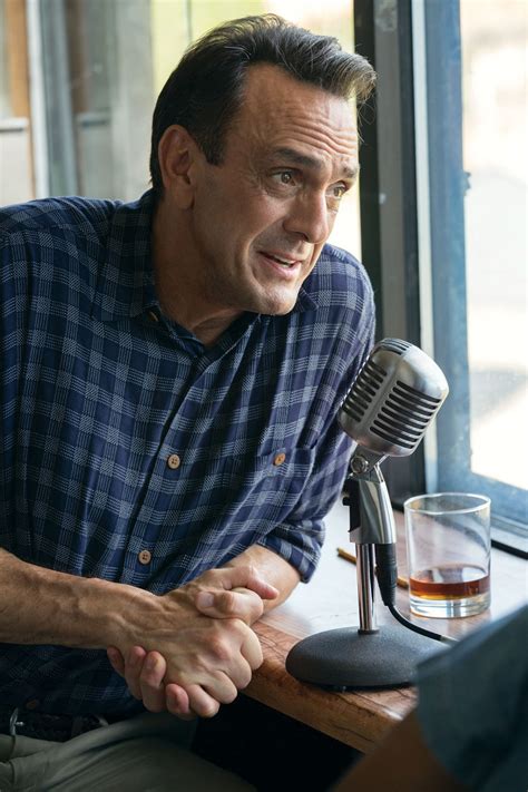 He was previously married to helen hunt. The Simpsons' Hank Azaria Gets Into Character