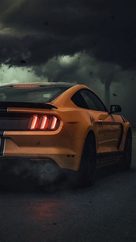 Mehr als 700 getunte autos trafen sich gestern am. #Keramik wallpaper 🖤 Black&Orange 🧡 | Ford mustang gt ...