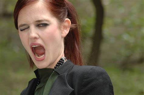 Eva Green With An Open Mouth Myconfinedspace