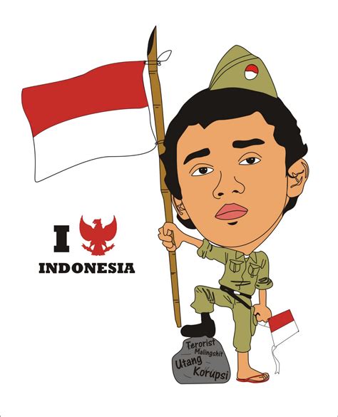 Gambar Kartun Kemerdekaan Indonesia Imagesee