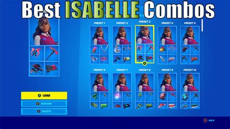 15 Best Isabelle Skin Combos Fortnite Battle Royale Youtube
