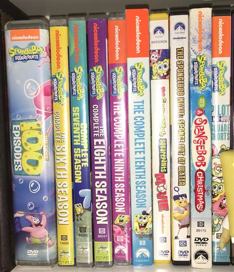 My Spongebob Dvd Collection Spongebob