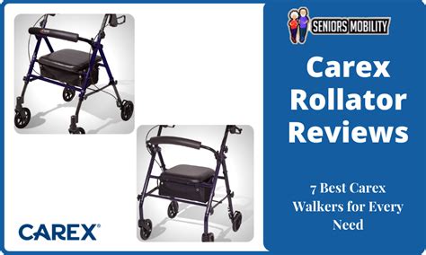 Carex Rollator Reviews 7 Best Carex Walkers For Every Need